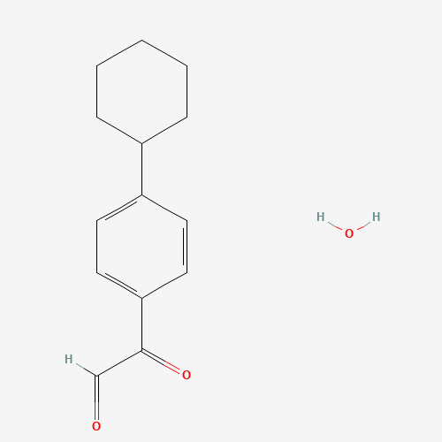 2-(4-cyclohexylphenyl)-2-oxoacetaldehyde;hydrate (CAS: 99433-89-3) - Related Chemical Product