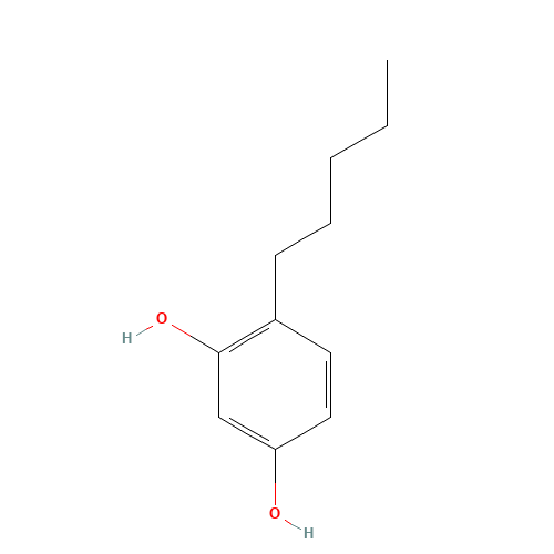4-pentylbenzene-1,3-diol (CAS: 533-24-4) - Related Chemical Product