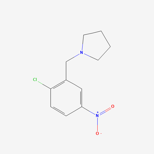 1-[(2-chloro-5-nitrophenyl)methyl]pyrrolidine (CAS: 1097810-28-0) - Related Chemical Product