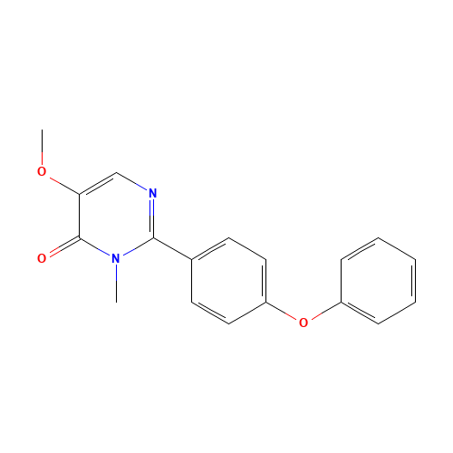5-methoxy-3-methyl-2-(4-phenoxyphenyl)pyrimidin-4-one (CAS: 1333240-08-6) - Related Chemical Product