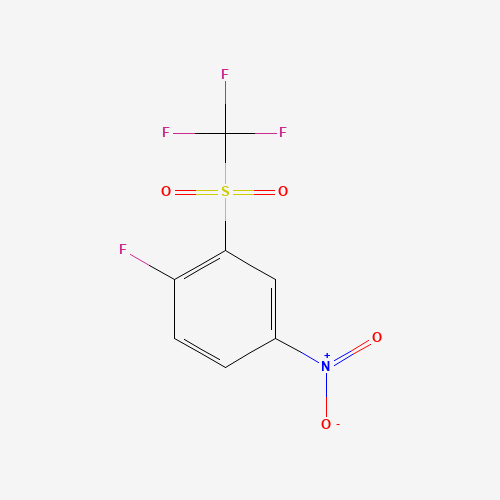 1-fluoro-4-nitro-2-(trifluoromethylsulfonyl)benzene (CAS: 20819-71-0) - Related Chemical Product