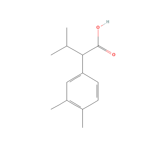 2-(3,4-dimethylphenyl)-3-methylbutanoic acid (CAS: 55776-82-4) - Related Chemical Product