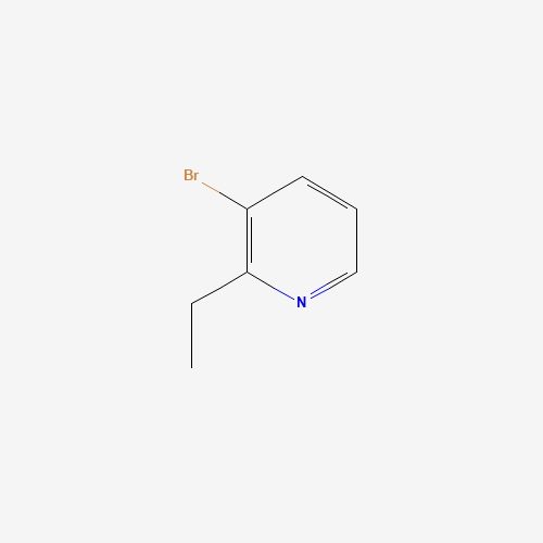 3-bromo-2-ethylpyridine (CAS: 38749-81-4) - Chemical Structure and Molecular Formula 