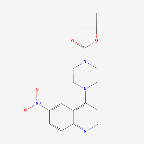 tert-butyl 4-(6-nitroquinolin-4-yl)piperazine-1-carboxylate (CAS: 227957-04-2) - Related Chemical Product