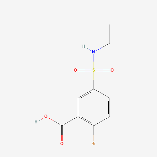 2-bromo-5-(ethylsulfamoyl)benzoic acid (CAS: 790271-06-6) - Related Chemical Product