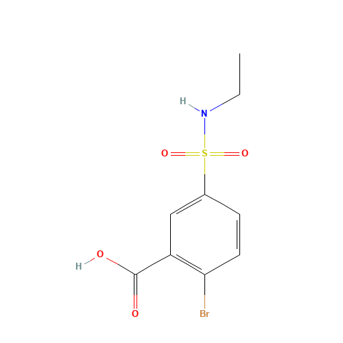 2-bromo-5-(ethylsulfamoyl)benzoic acid (CAS: 790271-06-6) - Related Chemical Product