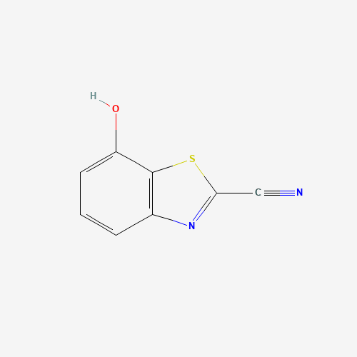 7-hydroxy-1,3-benzothiazole-2-carbonitrile (CAS: 7267-37-0) - Chemical Structure and Molecular Formula 