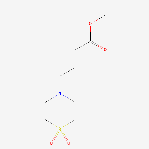 methyl 4-(1,1-dioxo-1,4-thiazinan-4-yl)butanoate (CAS: 1000342-02-8) - Related Chemical Product