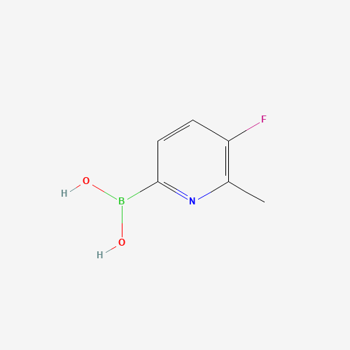 (5-fluoro-6-methylpyridin-2-yl)boronic acid (CAS: 1208101-45-4) - Related Chemical Product