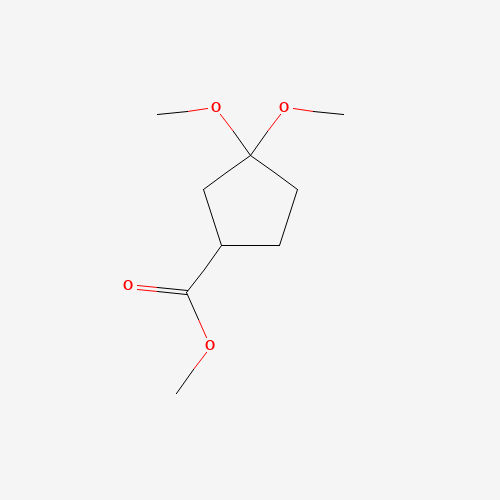methyl 3,3-dimethoxycyclopentane-1-carboxylate (CAS: 64646-07-7) - Related Chemical Product