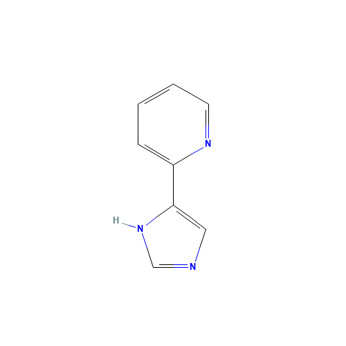 2-(1H-imidazol-5-yl)pyridine (CAS: 16576-78-6) - Related Chemical Product