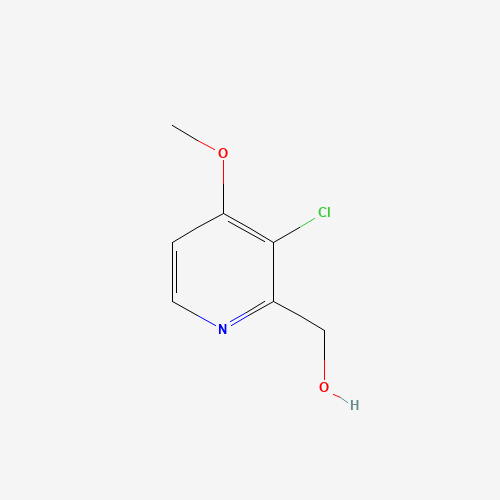 (3-chloro-4-methoxypyridin-2-yl)methanol (CAS: 111371-43-8) - Chemical Structure and Molecular Formula 
