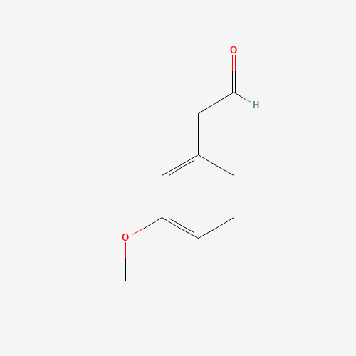 2-(3-methoxyphenyl)acetaldehyde (CAS: 65292-99-1) - Chemical Structure and Molecular Formula 