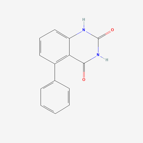 5-phenyl-1H-quinazoline-2,4-dione (CAS: 1272356-65-6) - Chemical Structure and Molecular Formula 