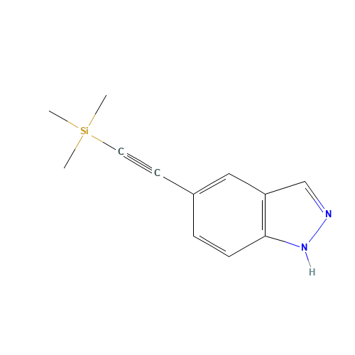 2-(1H-indazol-5-yl)ethynyl-trimethylsilane (CAS: 1093847-82-5) - Related Chemical Product