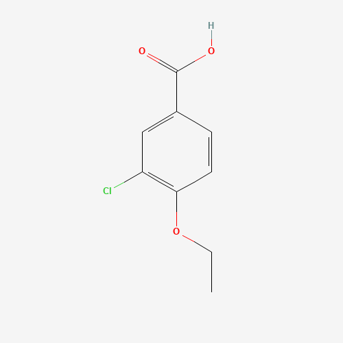 3-chloro-4-ethoxybenzoic acid (CAS: 213598-15-3) - Chemical Structure and Molecular Formula 