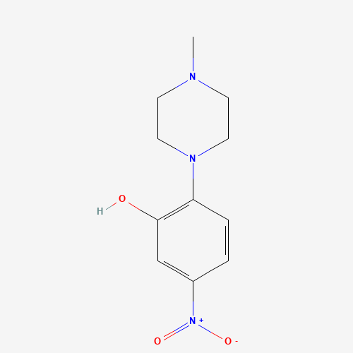 2-(4-methylpiperazin-1-yl)-5-nitrophenol (CAS: 1111394-77-4) - Related Chemical Product