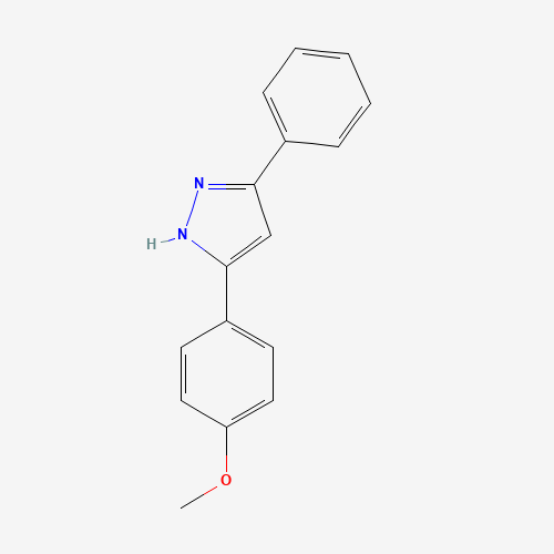 5-(4-methoxyphenyl)-3-phenyl-1H-pyrazole (CAS: 32664-28-1) - Related Chemical Product