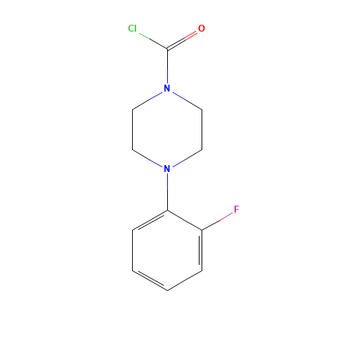 4-(2-fluorophenyl)piperazine-1-carbonyl chloride (CAS: 177489-04-2) - Related Chemical Product