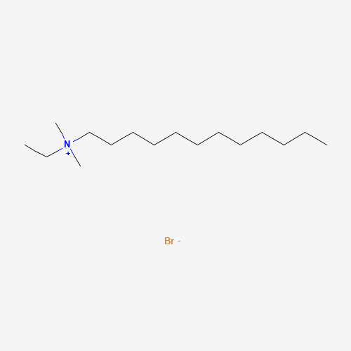 dodecyl-ethyl-dimethylazanium;bromide (CAS: 68207-00-1) - Chemical Structure and Molecular Formula 