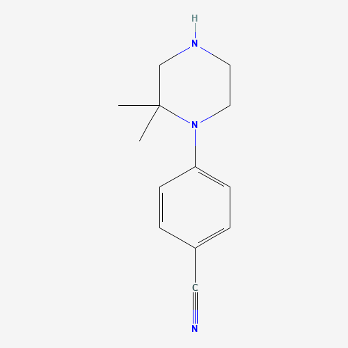 4-(2,2-dimethylpiperazin-1-yl)benzonitrile (CAS: 1263388-00-6) - Related Chemical Product