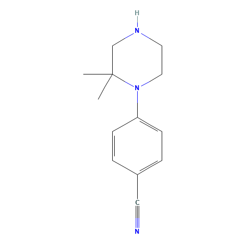 4-(2,2-dimethylpiperazin-1-yl)benzonitrile (CAS: 1263388-00-6) - Related Chemical Product