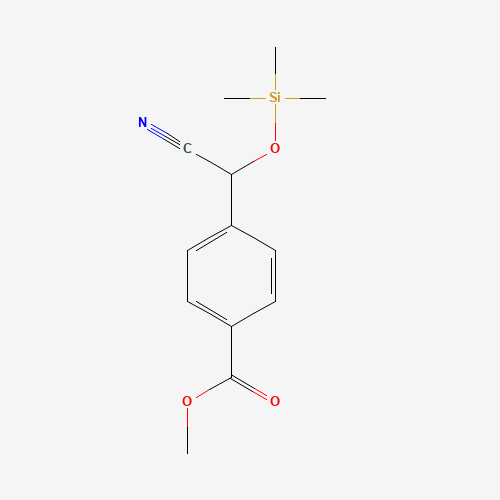 methyl 4-[cyano(trimethylsilyloxy)methyl]benzoate (CAS: 93555-00-1) - Related Chemical Product