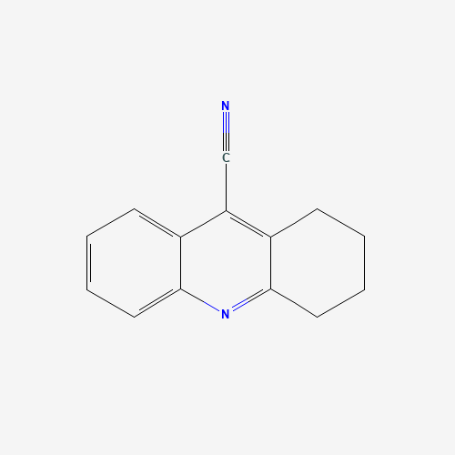 1,2,3,4-tetrahydroacridine-9-carbonitrile (CAS: 202657-86-1) - Chemical Structure and Molecular Formula 