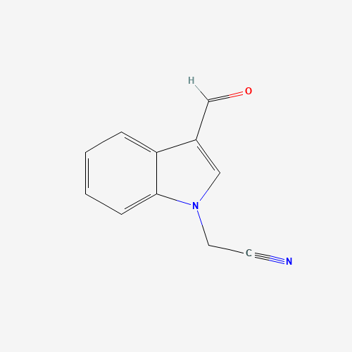 2-(3-formylindol-1-yl)acetonitrile (CAS: 328973-78-0) - Related Chemical Product