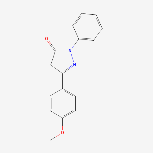 5-(4-methoxyphenyl)-2-phenyl-4H-pyrazol-3-one (CAS: 454439-84-0) - Related Chemical Product