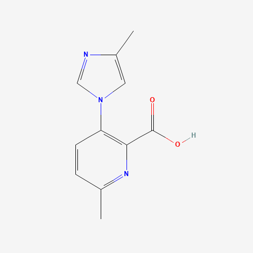 6-methyl-3-(4-methylimidazol-1-yl)pyridine-2-carboxylic acid (CAS: 1228431-34-2) - Related Chemical Product