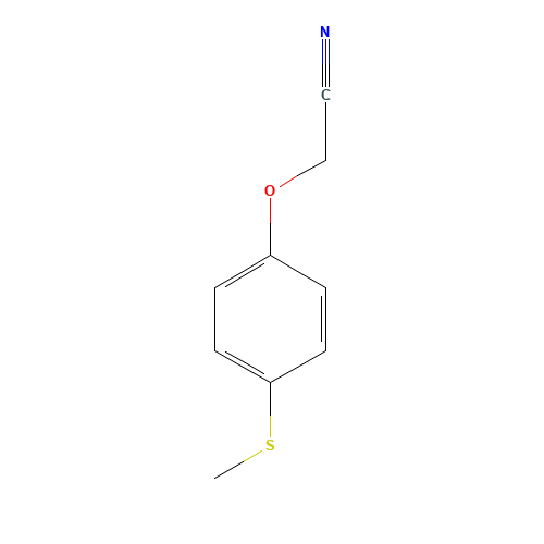 2-(4-methylsulfanylphenoxy)acetonitrile (CAS: 43111-34-8) - Related Chemical Product