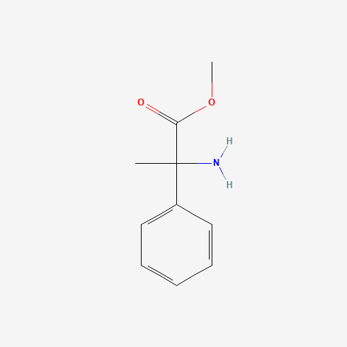 methyl 2-amino-2-phenylpropanoate (CAS: 4507-41-9) - Chemical Structure and Molecular Formula 