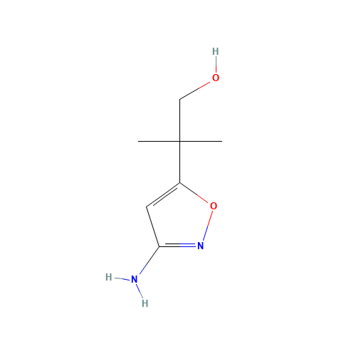 2-(3-amino-1,2-oxazol-5-yl)-2-methylpropan-1-ol (CAS: 86860-67-5) - Related Chemical Product