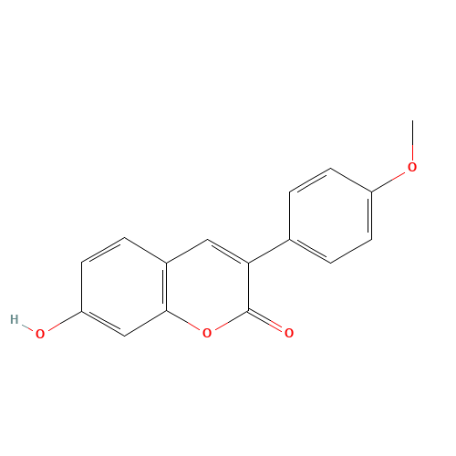 7-hydroxy-3-(4-methoxyphenyl)chromen-2-one (CAS: 66267-82-1) - Related Chemical Product