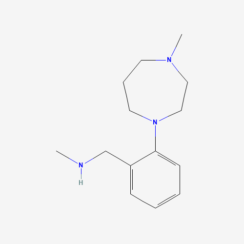 N-methyl-1-[2-(4-methyl-1,4-diazepan-1-yl)phenyl]methanamine (CAS: 915707-57-2) - Related Chemical Product