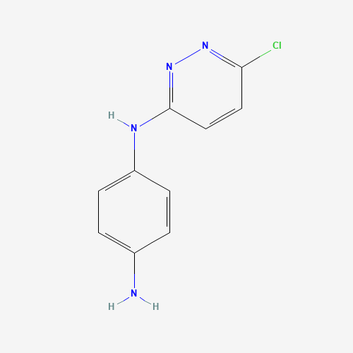 4-N-(6-chloropyridazin-3-yl)benzene-1,4-diamine (CAS: 438220-52-1) - Related Chemical Product