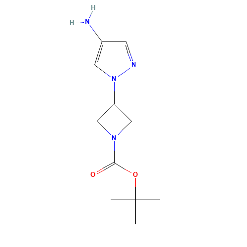 tert-butyl 3-(4-aminopyrazol-1-yl)azetidine-1-carboxylate (CAS: 1029413-51-1) - Related Chemical Product