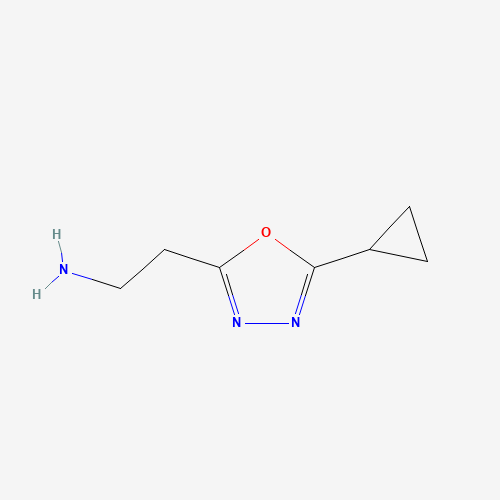 2-(5-cyclopropyl-1,3,4-oxadiazol-2-yl)ethanamine (CAS: 1017232-88-0) - Related Chemical Product