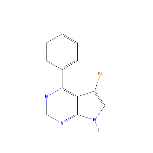 5-bromo-4-phenyl-7H-pyrrolo[2,3-d]pyrimidine (CAS: 1168106-40-8) - Related Chemical Product