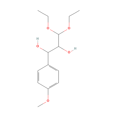 3,3-diethoxy-1-(4-methoxyphenyl)propane-1,2-diol (CAS: 1266608-17-6) - Related Chemical Product