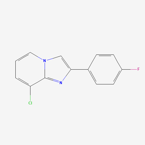 8-chloro-2-(4-fluorophenyl)imidazo[1,2-a]pyridine (CAS: 481049-31-4) - Related Chemical Product