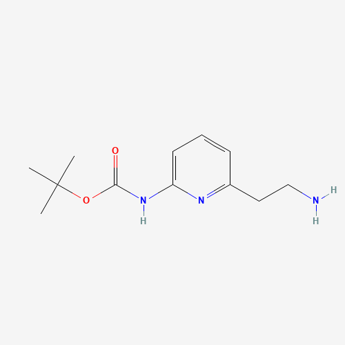 tert-butyl N-[6-(2-aminoethyl)pyridin-2-yl]carbamate (CAS: 400776-37-6) - Related Chemical Product