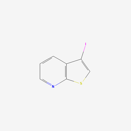 3-iodothieno[2,3-b]pyridine (CAS: 53399-37-4) - Chemical Structure and Molecular Formula 