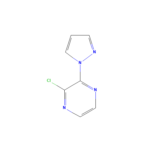 2-chloro-3-pyrazol-1-ylpyrazine (CAS: 1209459-17-5) - Related Chemical Product