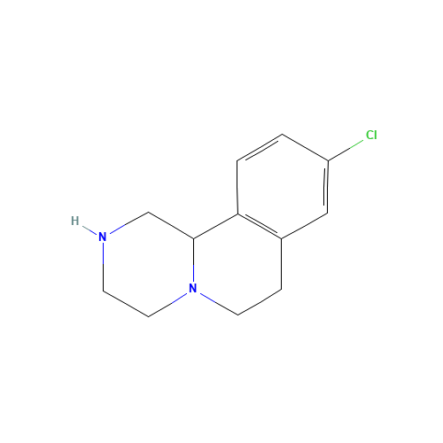 9-chloro-2,3,4,6,7,11b-hexahydro-1H-pyrazino[2,1-a]isoquinoline (CAS: 1188331-36-3) - Related Chemical Product
