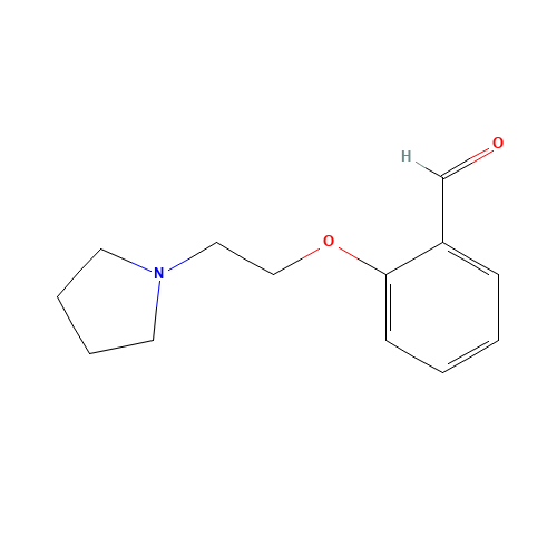 2-(2-pyrrolidin-1-ylethoxy)benzaldehyde (CAS: 35166-80-4) - Related Chemical Product