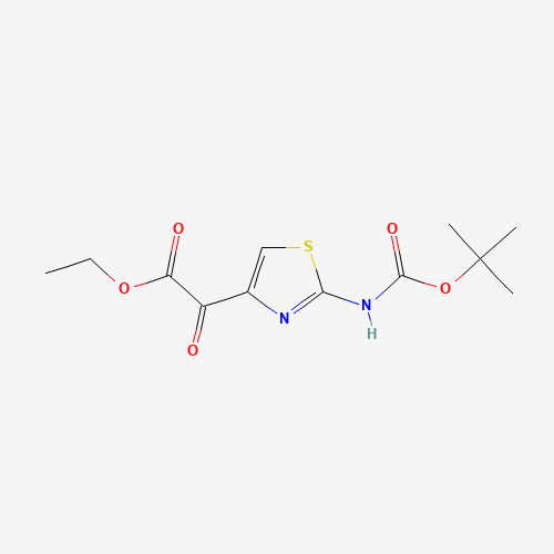 tert-butyl 4-(2-ethoxy-2-oxoacetyl)-1,3-thiazole-2-carboxylate (CAS: 73181-55-2) - Related Chemical Product