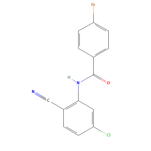 4-bromo-N-(5-chloro-2-cyanophenyl)benzamide (CAS: 405933-91-7) - Related Chemical Product
