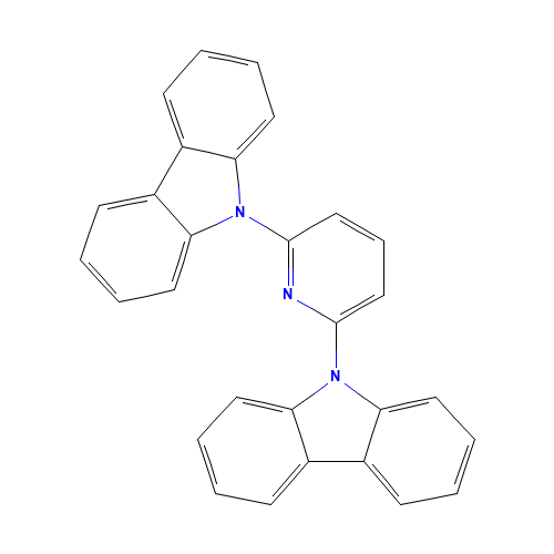 9-(6-carbazol-9-ylpyridin-2-yl)carbazole (CAS: 168127-49-9) - Related Chemical Product
